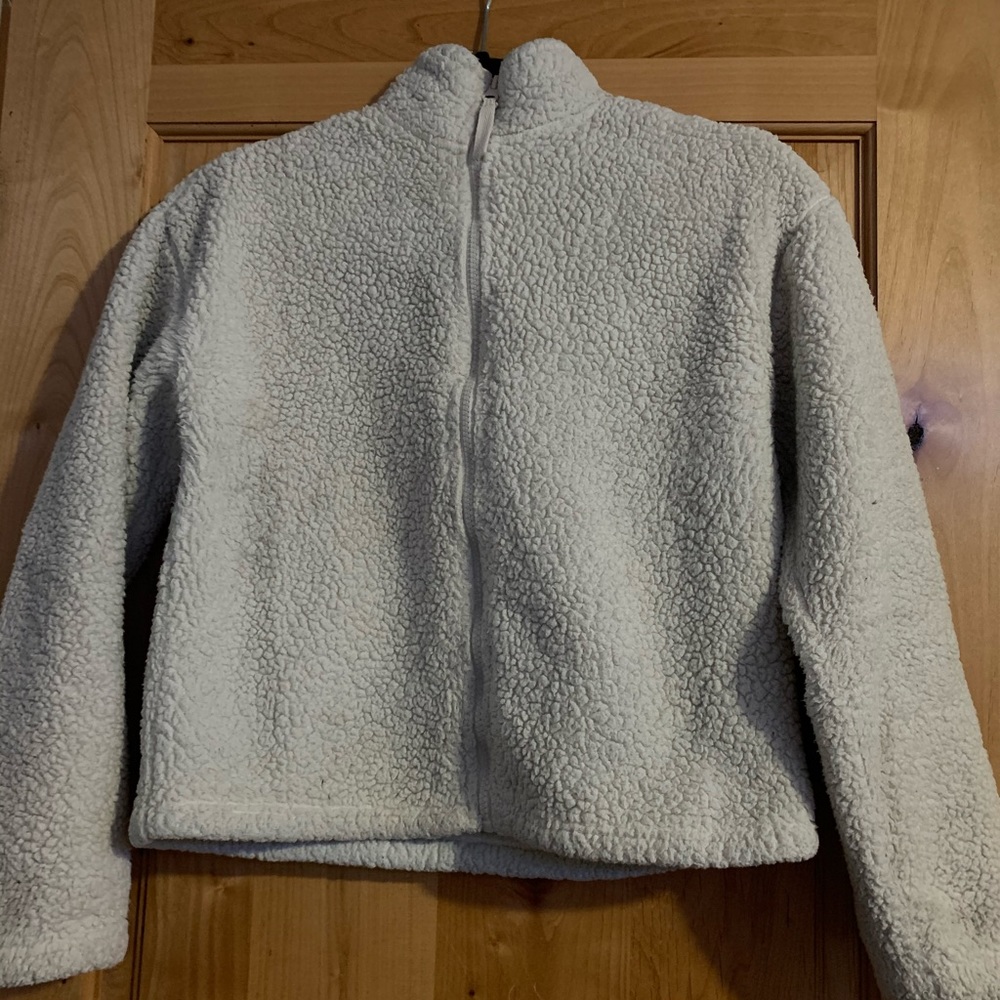 Forever 21 cropped Sherpa